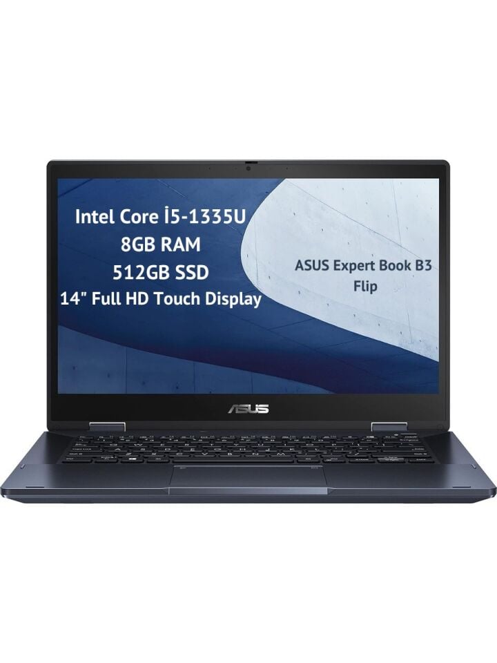 ASUS B3402FVA-C58512B3D Core 5-120U 8GB 512GB 14'' DOS TOUCH - Kalemli