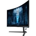 SAMSUNG 32'' VA LS32BG850NUXUF 1MS 240hz HDMI-DP Pivot Kavisli Gaming Monitör (3840 X 2160)
