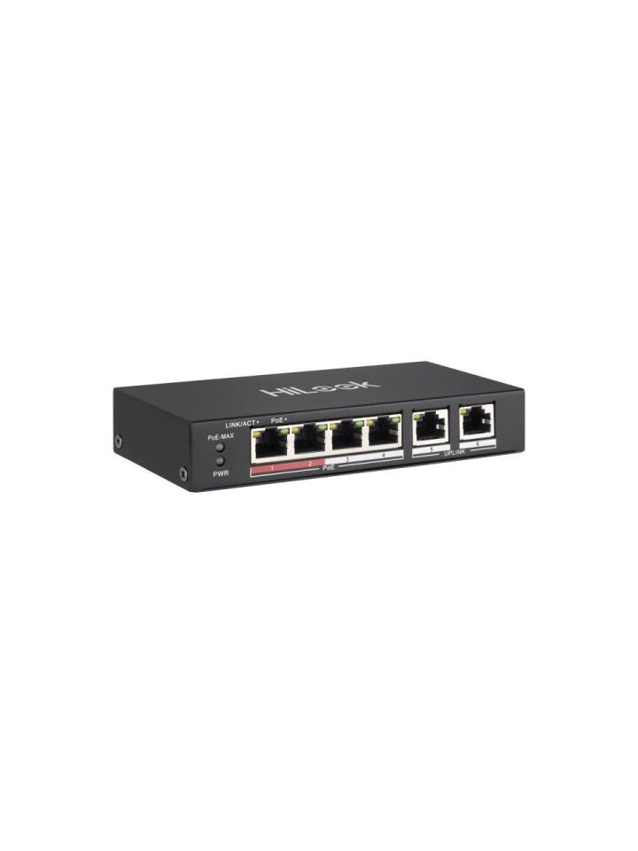 Hilook NS-0106P-35(O-STD) 4Port 10/100 PoE+2x10/100 RJ45 Switch