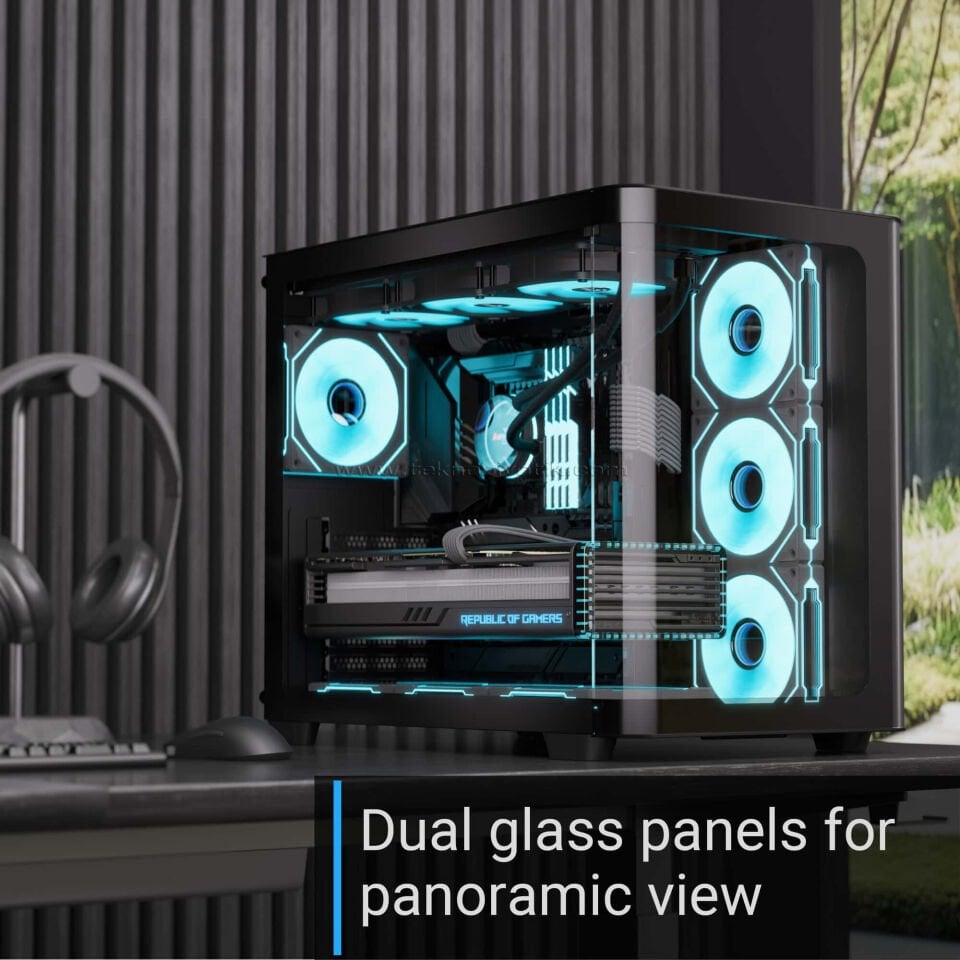 AEROCOOL P500C GAMING MID-TOWER PC KASASI