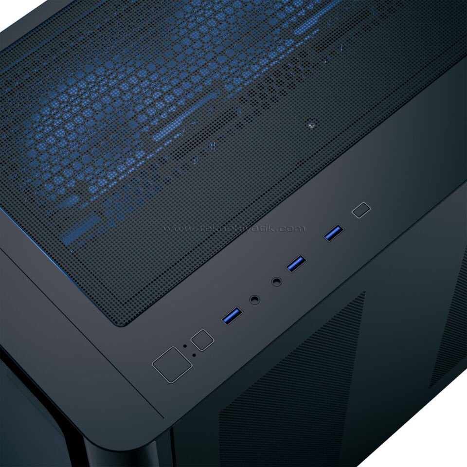 AEROCOOL P500C GAMING MID-TOWER PC KASASI