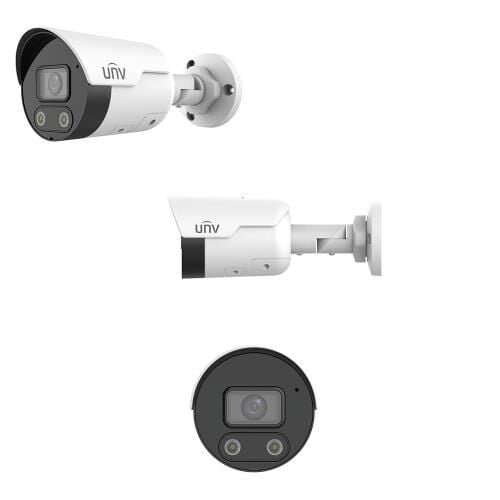 UNV IPC2122LE-ADF28KMC-WL 2MP IP 2.8mm Sabit Lens TrueWDR Sesli Bullet Güv. Cam.