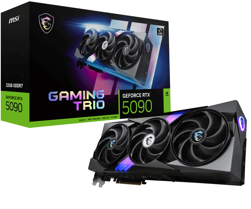 MSI RTX5090 32GB GAMING TRIO 32G GDDR7 512bit HDMI DP PCIe 5.0