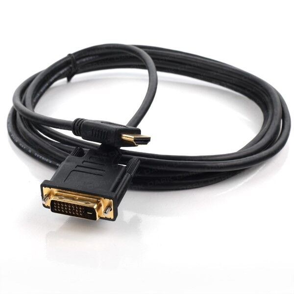 DARK 1.8metre DK-CB-DVIXHDMIL180 HDMI-DVI (24+1) Görüntü Kablosu 1.4v