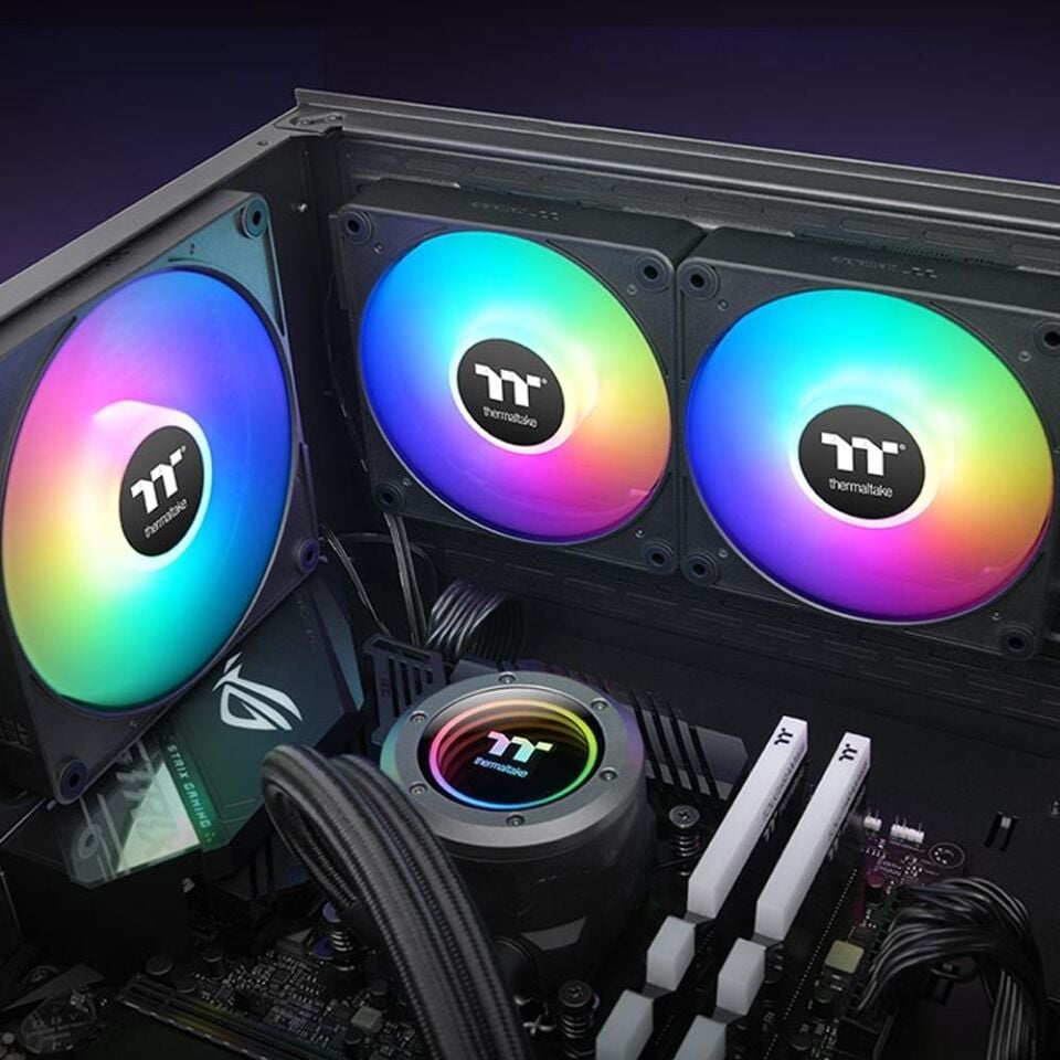 THERMALTAKE CT120 CL-F149-PL12SW-A ARGB Kasa Fan 2-li Paket