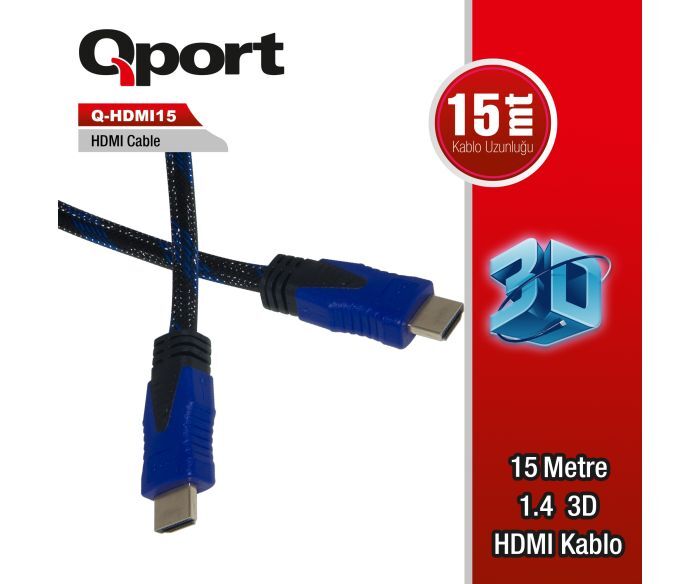 Qport Q-HDMI15 15m Hdmi Kablo
