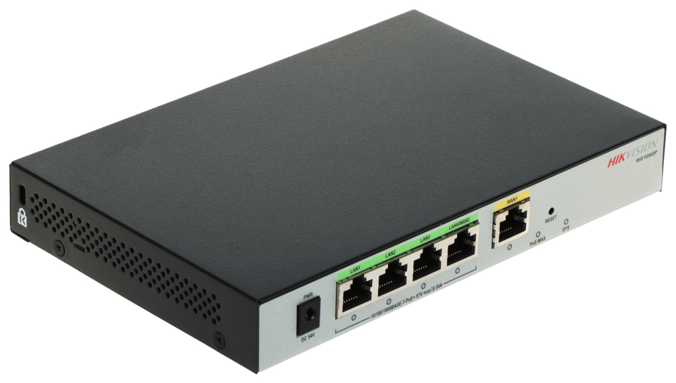 HIKVISION 5port DS-3WG105G-SI 5port gigabit Router 100kullanıcıya kadar