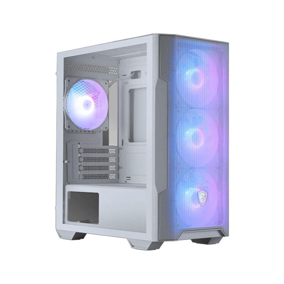 MSI MAG FORGE M100R ARGB Micro ATX Mid Tower Kasa PSU YOK