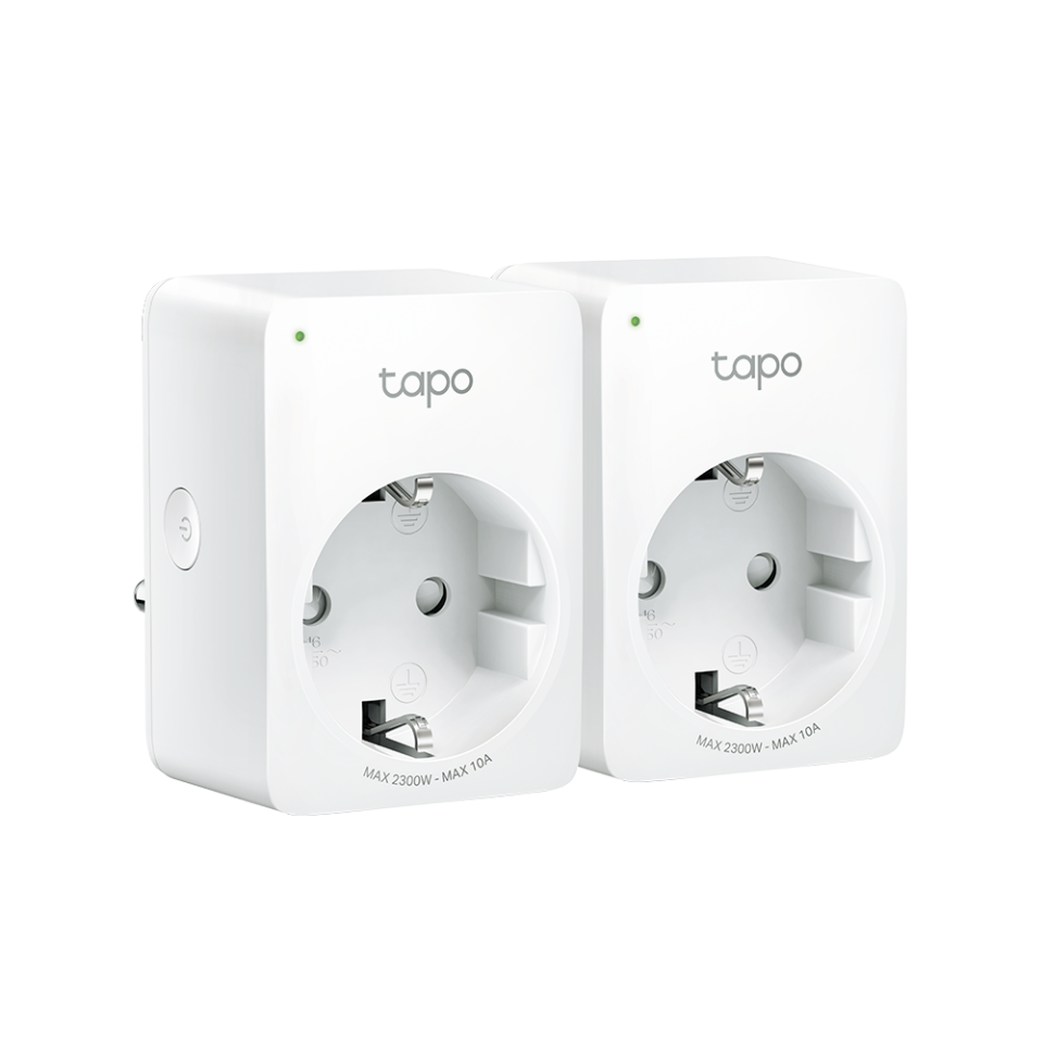 TP-LINK TAPO P100 Mını Wi-Fi Akıllı Priz 2-li paket