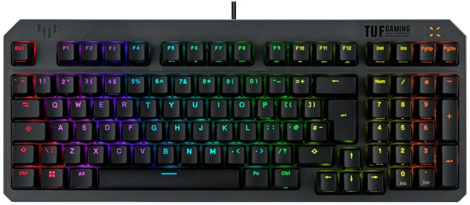 ASUS TUF GAMING K3B GEN II Kablolu USB Q Trk Gaming Klavye