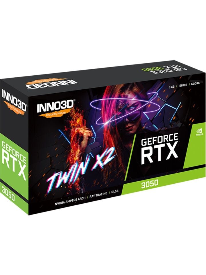 Inno3D RTX3050 Twin x2 v2 6GB 96Bit GDDR6