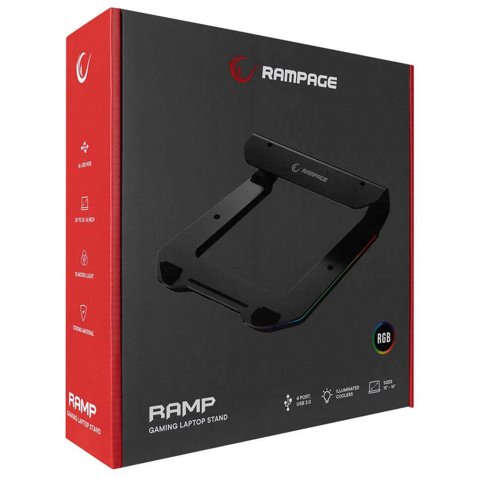 RAMPAGE ADS-T6U 15-16'' Alüminyum Uzay Gri Notebook Standı