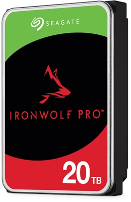 SEAGATE 3.5'' 20TB IRONWOLF PRO ST20000NT001 7200 RPM 256MB SATA-3 KURUMSAL NAS DİSKİ