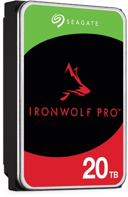 SEAGATE 3.5'' 20TB IRONWOLF PRO ST20000NT001 7200 RPM 256MB SATA-3 KURUMSAL NAS DİSKİ