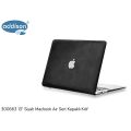 Addison 300663 13'' Siyah Sert Kapaklı Kılıf Macbook Air