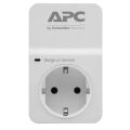 SCHNEIDER 1-li PM1W-GR Akım Koruma Prizi Beyaz