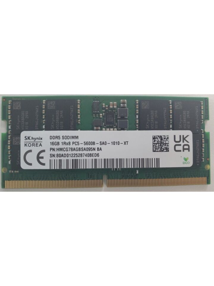 16 GB 1RX8 DDR5 5600MHZ HMCG78AAGBSA092N NB (KUTUSUZ)