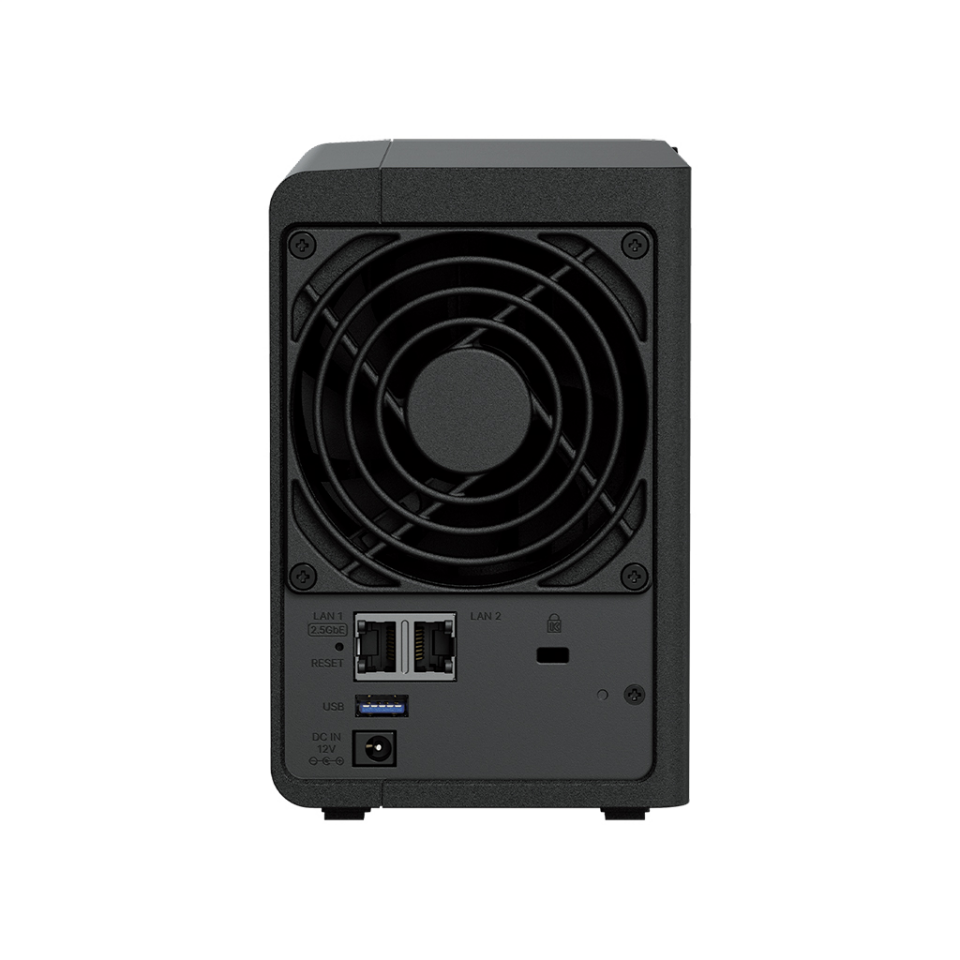 SYNOLOGY 2diskli Celeron QC-2GB RAM-2.5GbE Nas Server DS225 PLUS