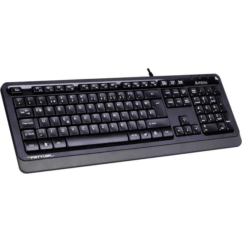 A4 TECH FK10 F TR MM SİYAH USB KABLOLU KLAVYE