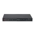 DAHUA 24-PORT 360W FULL POE PFS4226-24ET-360-V3 10/1000 2X-SFP YÖNETİLEBİLİR  POE SWITCH
