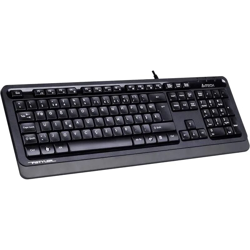 A4 TECH FK10 F TR MM GRİ/SİYAH USB KABLOLU KLAVYE