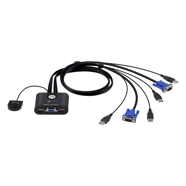 ATEN CS22U 2-Port USB VGA KVM Switch
