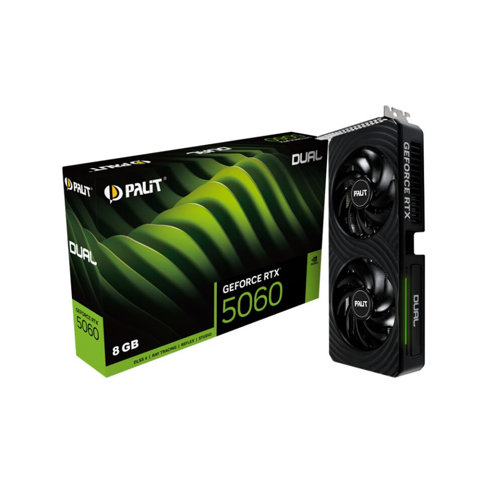 Palit RTX5060 Dual 8GB OC 128Bit GDDR7