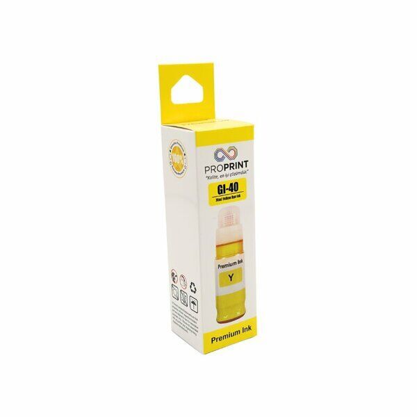 Tonerkopi Canon GI-40/3401C001 YL Muadil Mürekkep 70ML