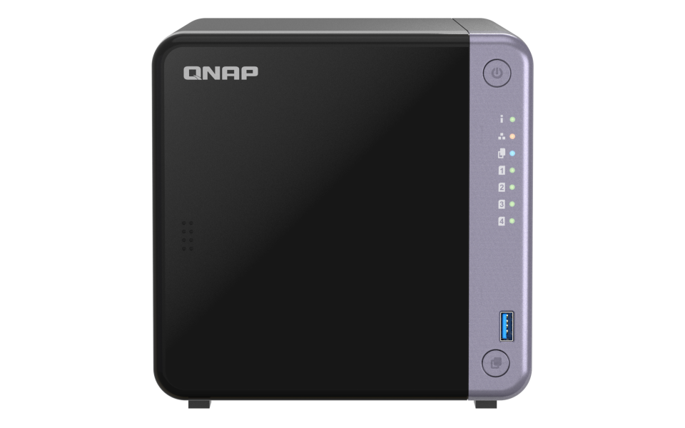 QNAP 4diskli Alpine AL524 QC-4GB RAM-10GbE SFP+ Nas Server TS-432X-4G