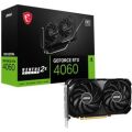 MSI VGA GEFORCE RTX 4060 VENTUS 2X BLACK 8G OC 8GB GDDR6 128B DX12
