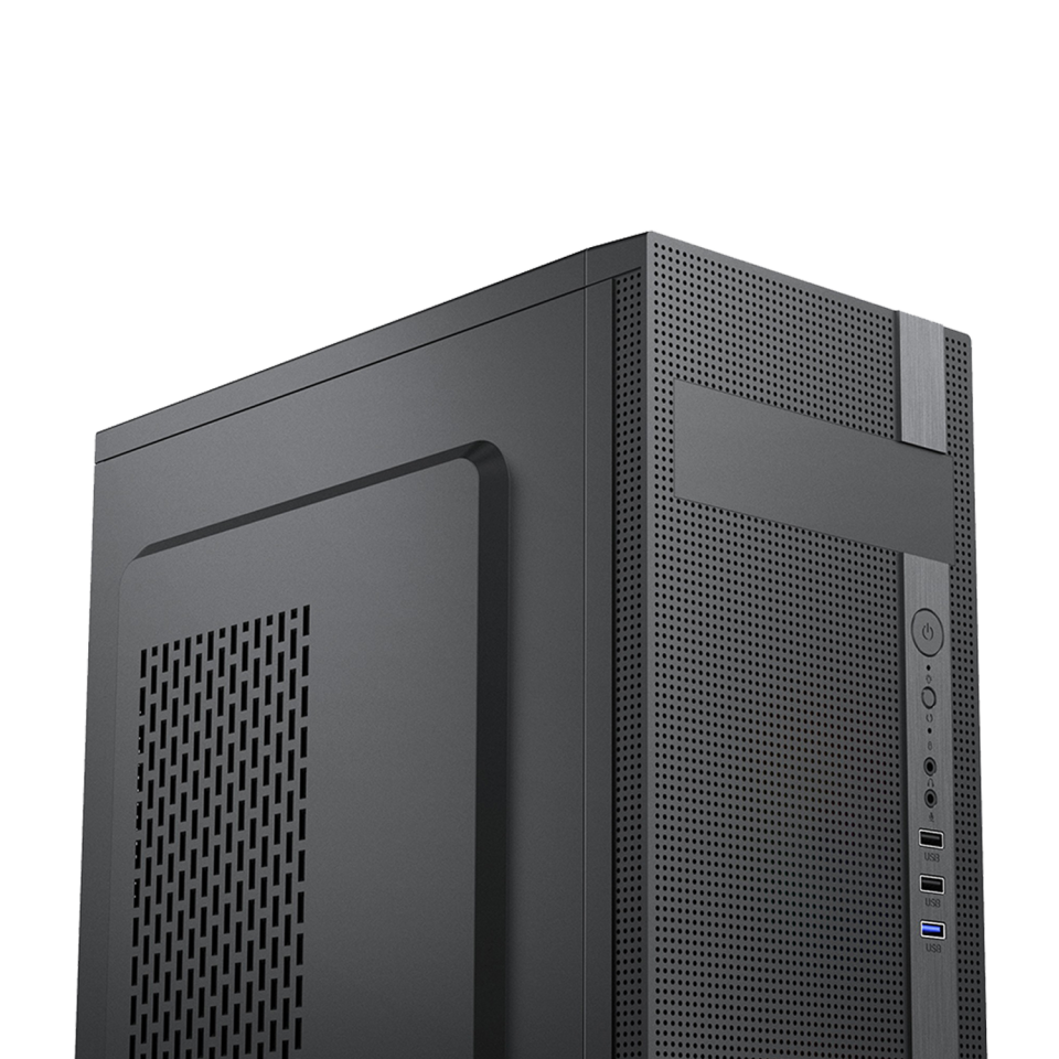 VENTO 400W VS115F Standart Mid-Tower PC Kasası Siyah
