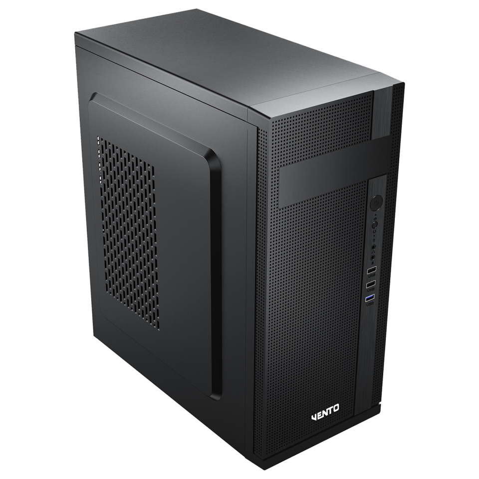VENTO 400W VS115F Standart Mid-Tower PC Kasası Siyah