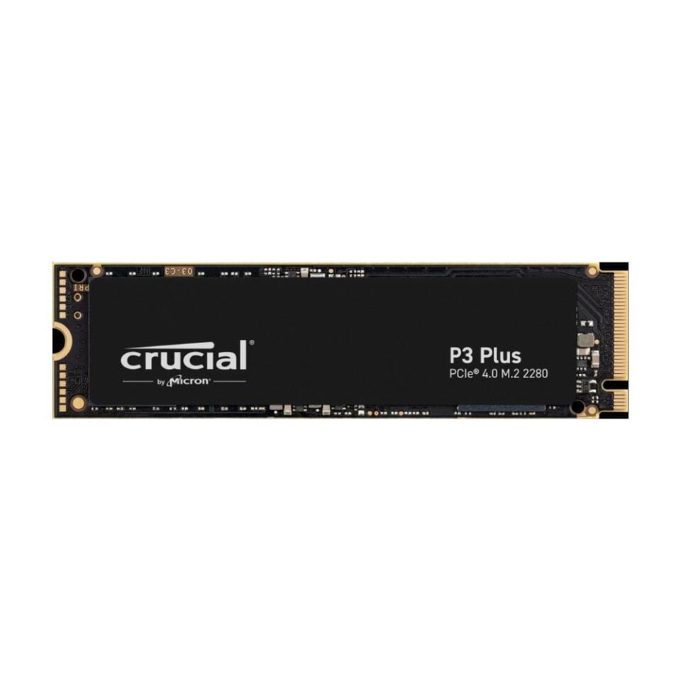 CRUCIAL 1TB P3 PLUS CT1000P3PSSD8 5000- 3600MB/s M2 NVME GEN4 Disk