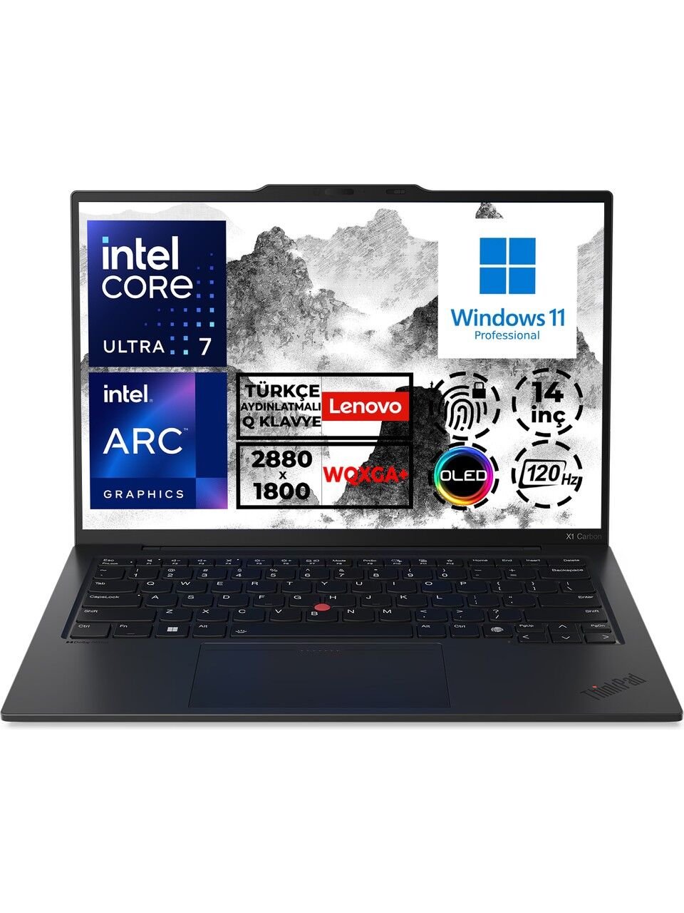 Lenovo Thinkpad X1 21KE002NTX Ultra 7 155U 32GB 1TB 14'' Touch Win11 Pro