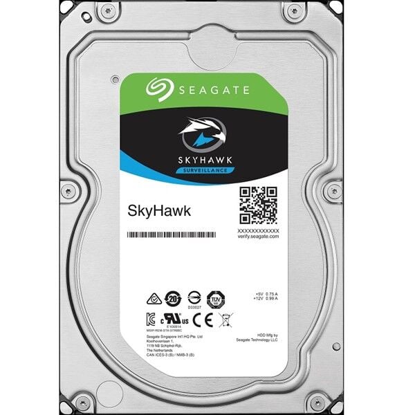 SEAGATE 3.5'' 2TB SKYHAWK ST2000VX008 5900 RPM 64MB SATA-3 Güvenlik Diski
