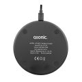 Asonic AS-W120 Hızlı 10W Masa Üstü Siyah Kablosuz Şarj Cihazı
