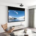 VIVIDSTORM VD-VMSLZW100H 100'' Motorlu Gergili, Siyah Bantlı İnci Beyazı Yüksek Parlaklık Kazanımlı Beyaz Projeksiyon Perdesi