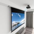 VIVIDSTORM VD-VMSLZW120H 120'' Motorlu Gergili, Siyah Bantlı İnci Beyazı Yüksek Parlaklık Kazanımlı Beyaz Projeksiyon Perdesi