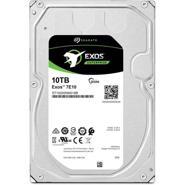 SEAGATE 3.5'' 10TB EXOS ST10000NM018B 7200 RPM 256MB SATA-3 ENTERPRISE