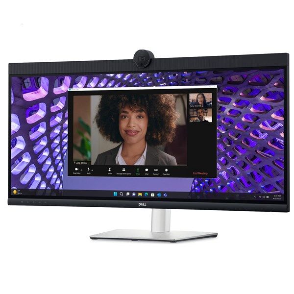 DELL 34'' IPS P3424WEB 5MS 60HZ HDMI-DP KAVISLI VIDEO KONFERANS MONİTÖRÜ 3440X1440