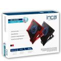 INCA INC-341FXS 13'' ~ 17'' ABS Plastik Siyah Notebook Soğutucu Ayarlanabilir Stand