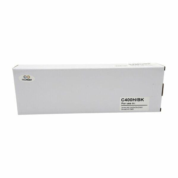 Tonerkopi Xerox Versalink C400-106R03520 BK Muadil Toner Yüksek Kapasiteli