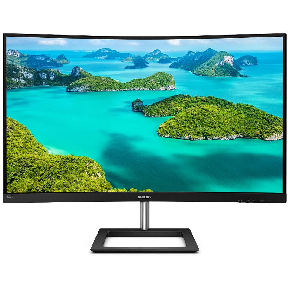 PHILIPS 31.5'' VA 322E1C-00 4MS 75Hz HDMI-DP Kavisli Monitör (1920 X 1080)