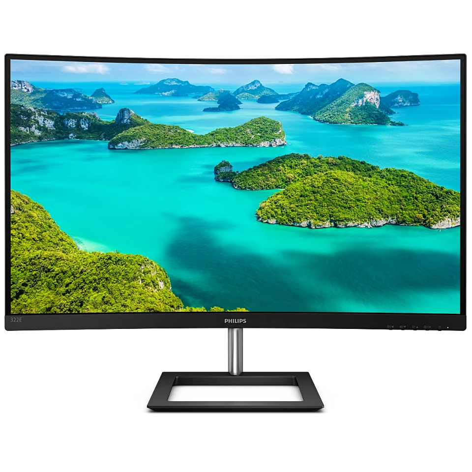 PHILIPS 31.5'' VA 322E1C-00 4MS 75Hz HDMI-DP Kavisli Monitör (1920 X 1080)