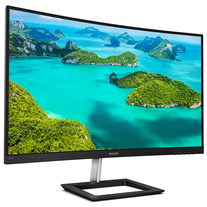 PHILIPS 31.5'' VA 322E1C-00 4MS 75Hz HDMI-DP Kavisli Monitör (1920 X 1080)