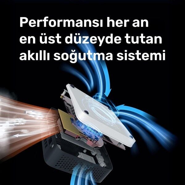 RAXIUS MP AD16 İ3 UHD13-315U001 CORE i3 1315U 32GB RAM 512GB NVME O/B UHD FDOS MINI PC