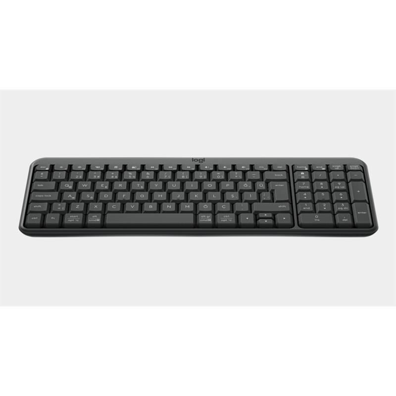 LOGITECH K250 TAM BOYUTLU KOMPAKT BLUETOOTH TÜRKÇE Q KLAVYE GRİ 920-013460