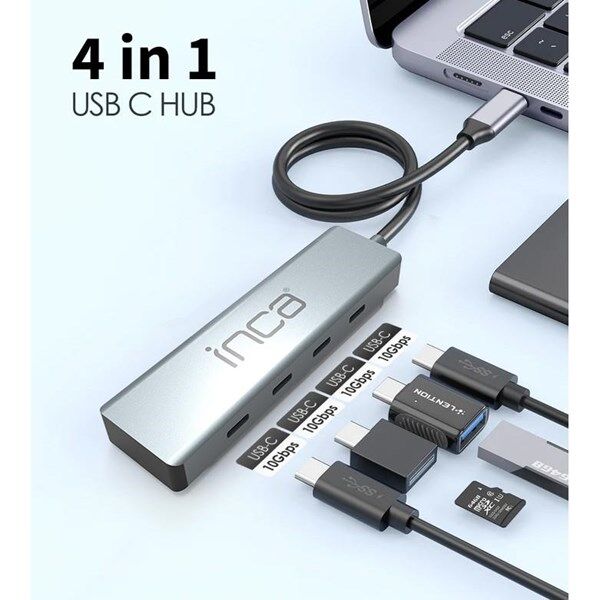 INCA ITPT-4T 4port TYPEC Çoklayıcı Hub