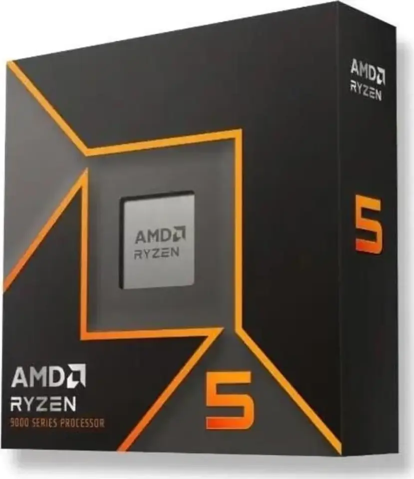 AMD RYZEN 5 9600 38MB 6çekirdekli O/B UHD AM5 65w Kutusuz+Fansız