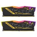 TEAM 16GB (2X 8GB) DDR4 3200MHZ CL16 RGB PC RAM T-FORCE TUF GAMING ALLIANCE TF9D416G3200HC16CDC01